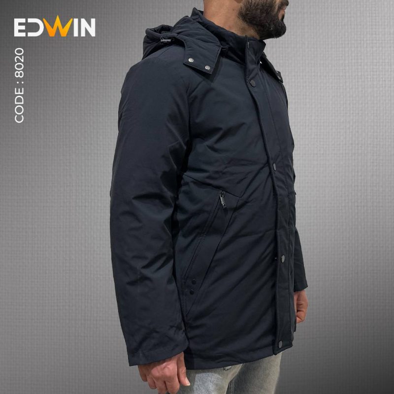 «کاپشن مردانه ضدآب دوپوش کد 8020 رویه برزنت Phoenix واترپروف» «کاپشن کلاه‌دار مردانه ضدباد و باران با آستر پشم‌شیشه دو لایه» «کاپشن مردانه سایز بزرگ M تا 4XL مدل دوپوش کد 8020»