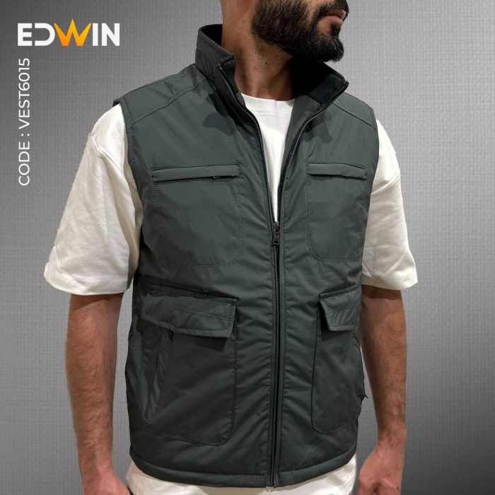 پافر مردانه ضد آب برزنت Phoenix آستر بادی ضخیم مدل vest 6015 - تصویر 12