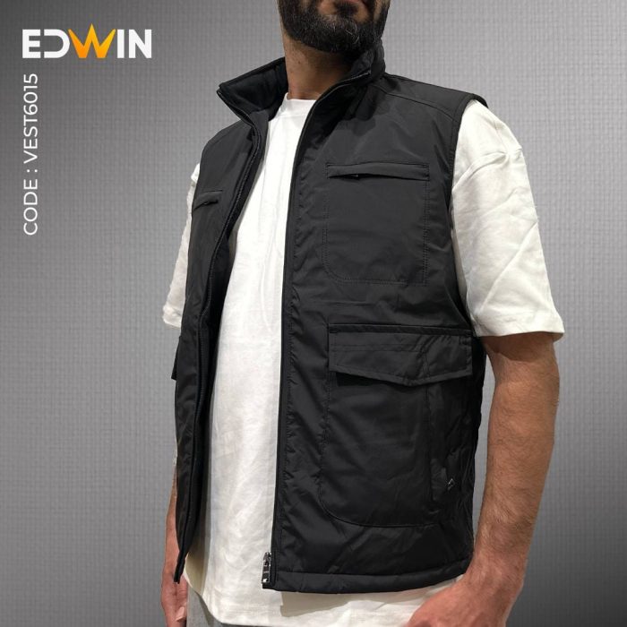 پافر مردانه ضد آب برزنت Phoenix آستر بادی ضخیم مدل vest 6015 - تصویر 2