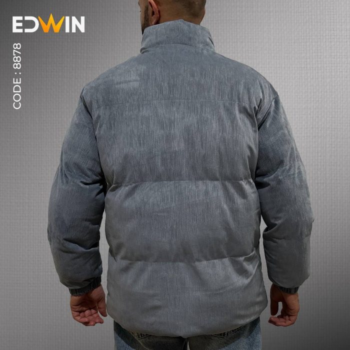 کاپشن مردانه مخمل کبریتی آستر دوبل پشم شیشه مدل 8878 - تصویر 16