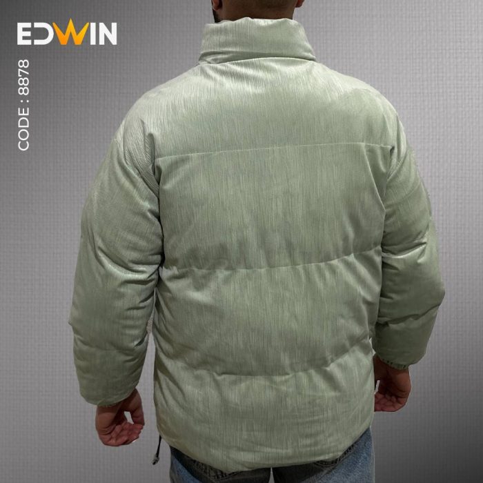 کاپشن مردانه مخمل کبریتی آستر دوبل پشم شیشه مدل 8878 - تصویر 7