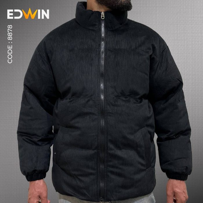 کاپشن مردانه مخمل کبریتی آستر دوبل پشم شیشه مدل 8878 - تصویر 9