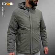 کاپشن مردانه ضد آب کلاه دار آستر بادی ضخیم مدل 8806 - تصویر 18