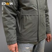 کاپشن مردانه ضد آب کلاه دار آستر بادی ضخیم مدل 8806 - تصویر 2