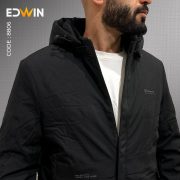 کاپشن مردانه ضد آب کلاه دار آستر بادی ضخیم مدل 8806 - تصویر 9