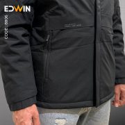 کاپشن مردانه ضد آب کلاه دار آستر بادی ضخیم مدل 8806 - تصویر 10